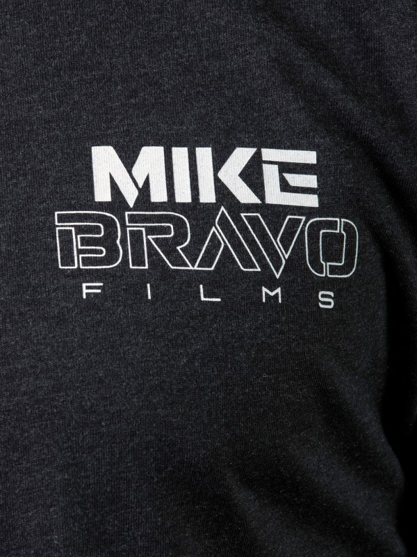 MikeBravo Classic Tee CHARCOAL WHITE 2