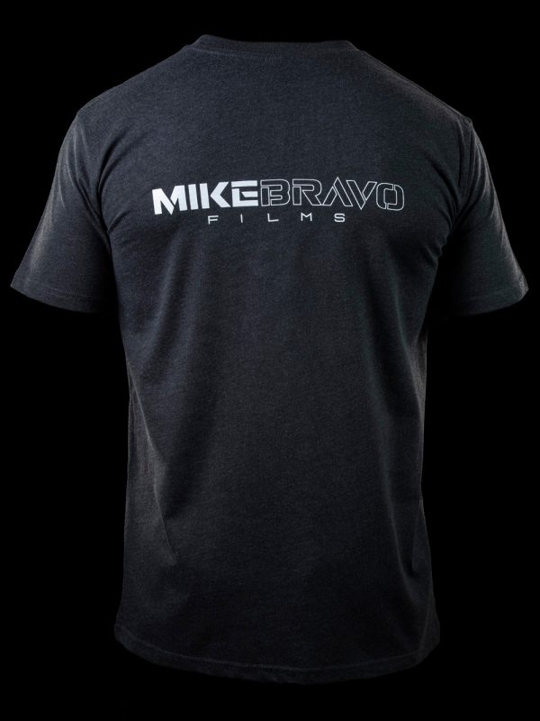 MikeBravo Classic Tee CHARCOAL WHITE 2