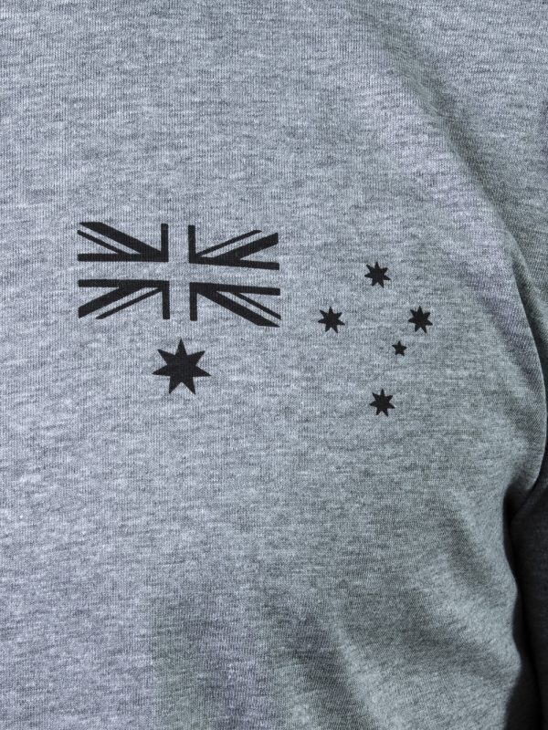 Aussie Frontline Tee Grey