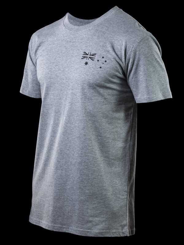 Aussie Frontline Tee Grey