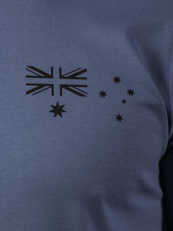 Aussie Frontline Tee PETROL BLUE